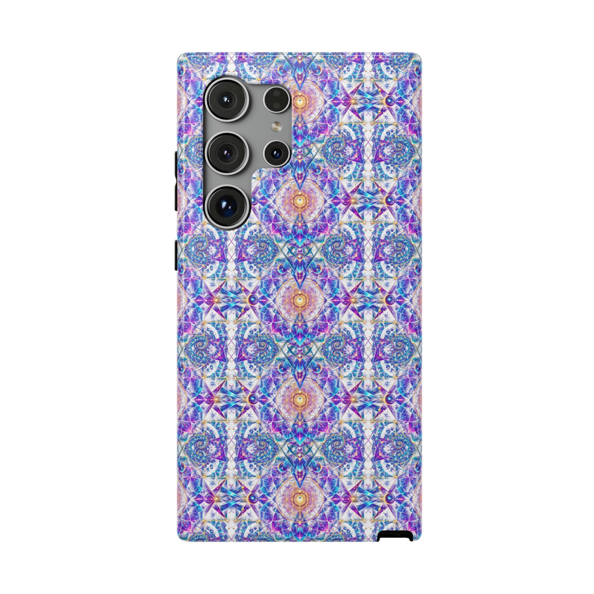 Geometric Pattern Phone Case — Protective Cosmic Art iPhone Cover