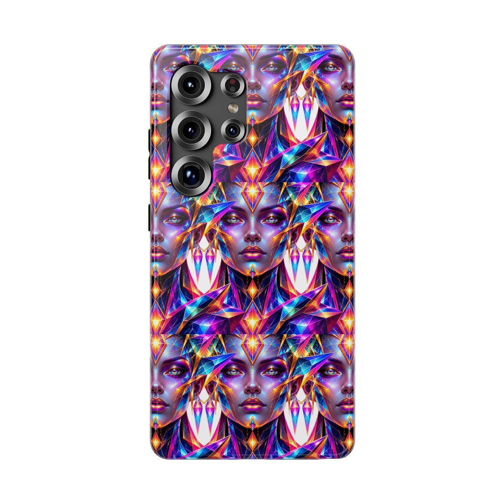 Lady DMT Phone Case — Protective Cosmic Art iPhone Cover