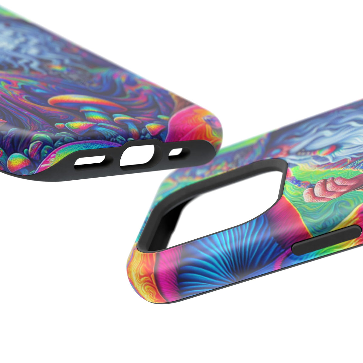 Psychedelic Wizard Phone Case — Impact‑Resistant Protective Cover