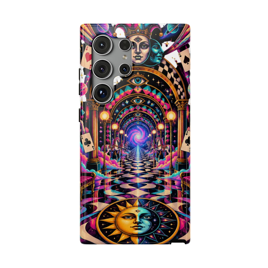 Psychedelic DMT Waiting Room Phone Case — Impact‑Resistant Protective Cover