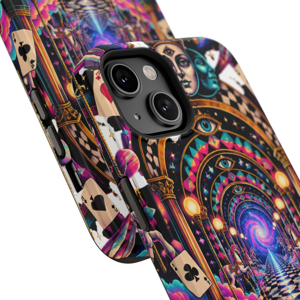 Psychedelic DMT Waiting Room Phone Case — Impact‑Resistant Protective Cover