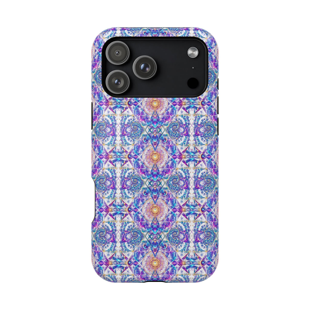Geometric Pattern Phone Case — Protective Cosmic Art iPhone Cover