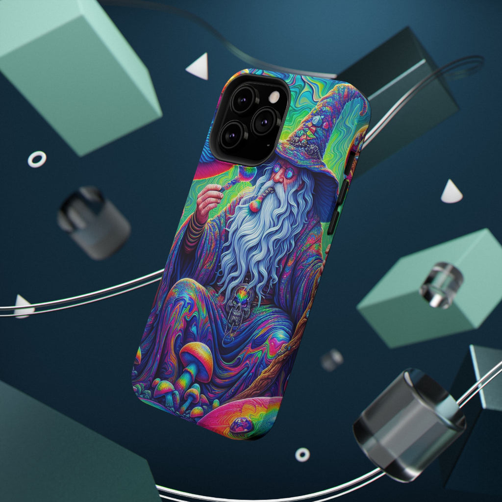 Psychedelic Wizard Phone Case — Impact‑Resistant Protective Cover