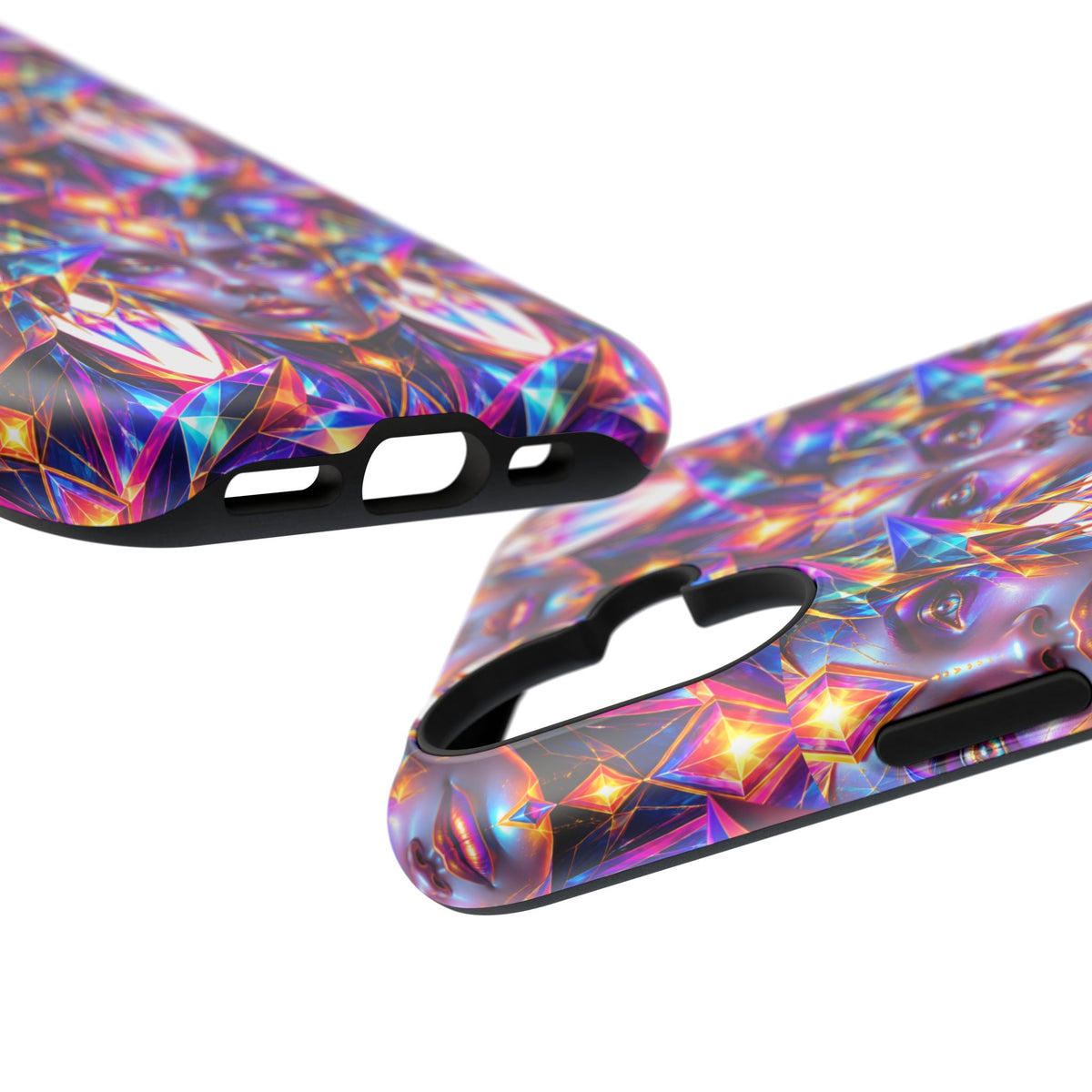 Lady DMT Phone Case — Protective Cosmic Art iPhone Cover