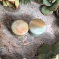 OOAK Amazonite Plugs – 5/8" (16mm) Verify Flare