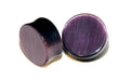 Purple Cat's Eye Glass Plugs – Double Flared Gauges