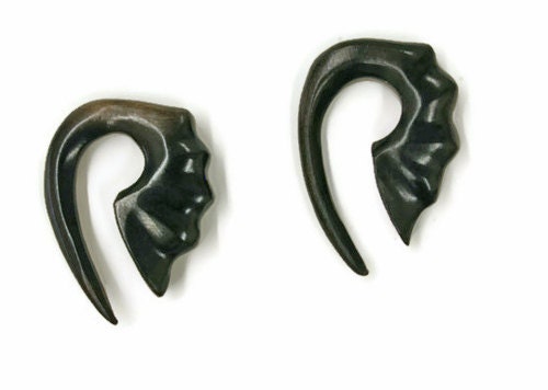 Ebony Wood Hanging Ear Gauges – Limited Edition