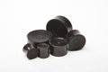 Ebony Wood Concentric Circle Plugs – Double Flared