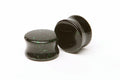 Green Goldstone Glass Plugs – Double Flared Gauges