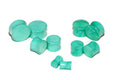 Mint Green Dyed Howlite Plugs – Double Flared Stone Gauges
