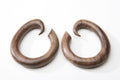 Classic Natural Wood Hoop Earrings – Ear Gauges