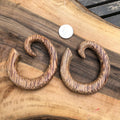 Coconut Wood Hoop Earrings – Limited Edition Gauges
