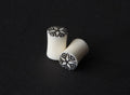 Bone Star Inlay Plugs – Double Flared Ear Gauges