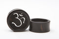 Ebony Wood Om Cutout Plugs – Double Flared